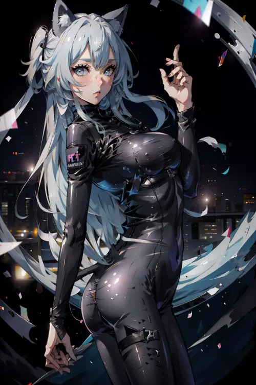 [Yodayo contest] Nekomimi latex