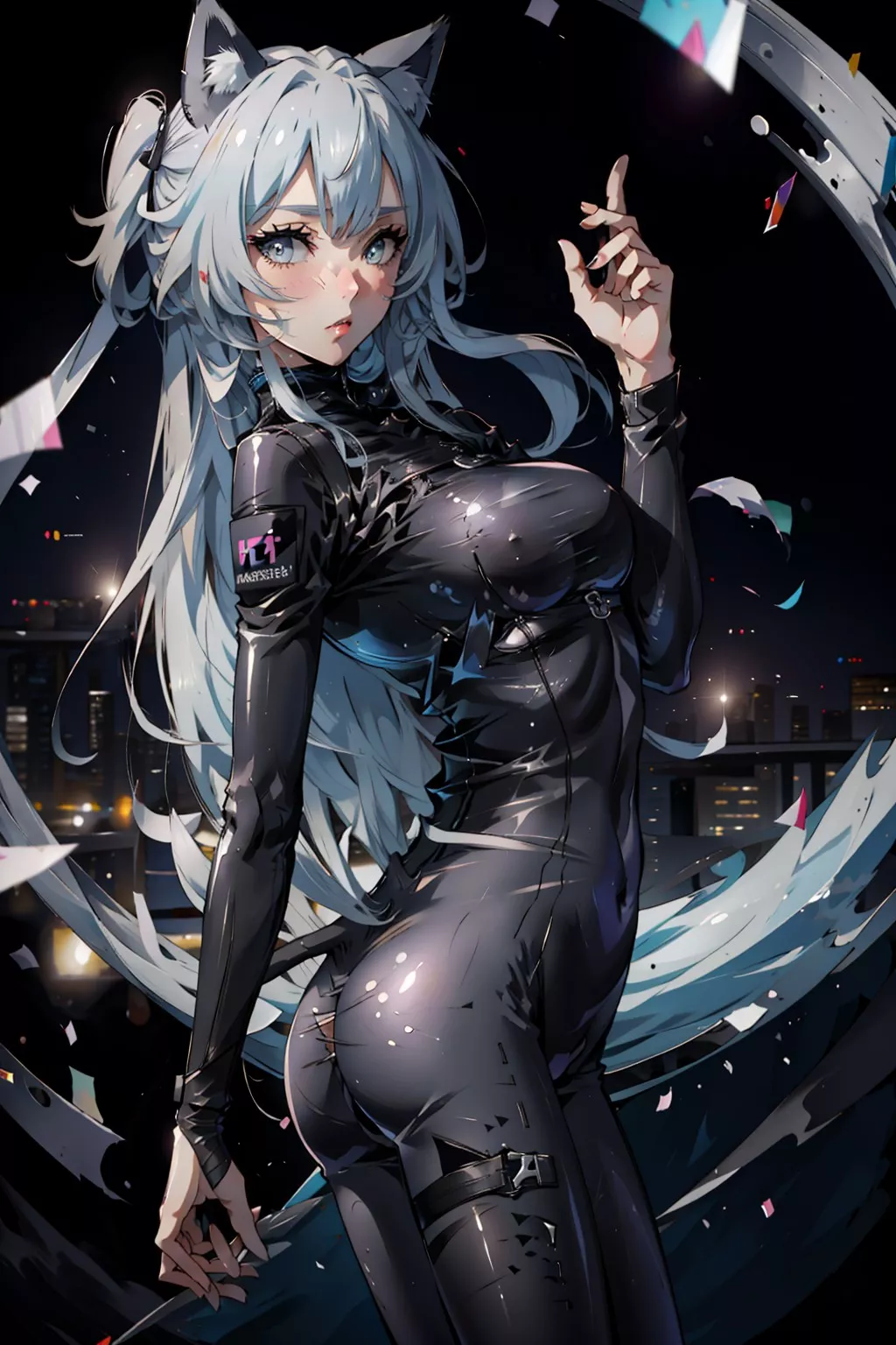 [Yodayo contest] Nekomimi latex