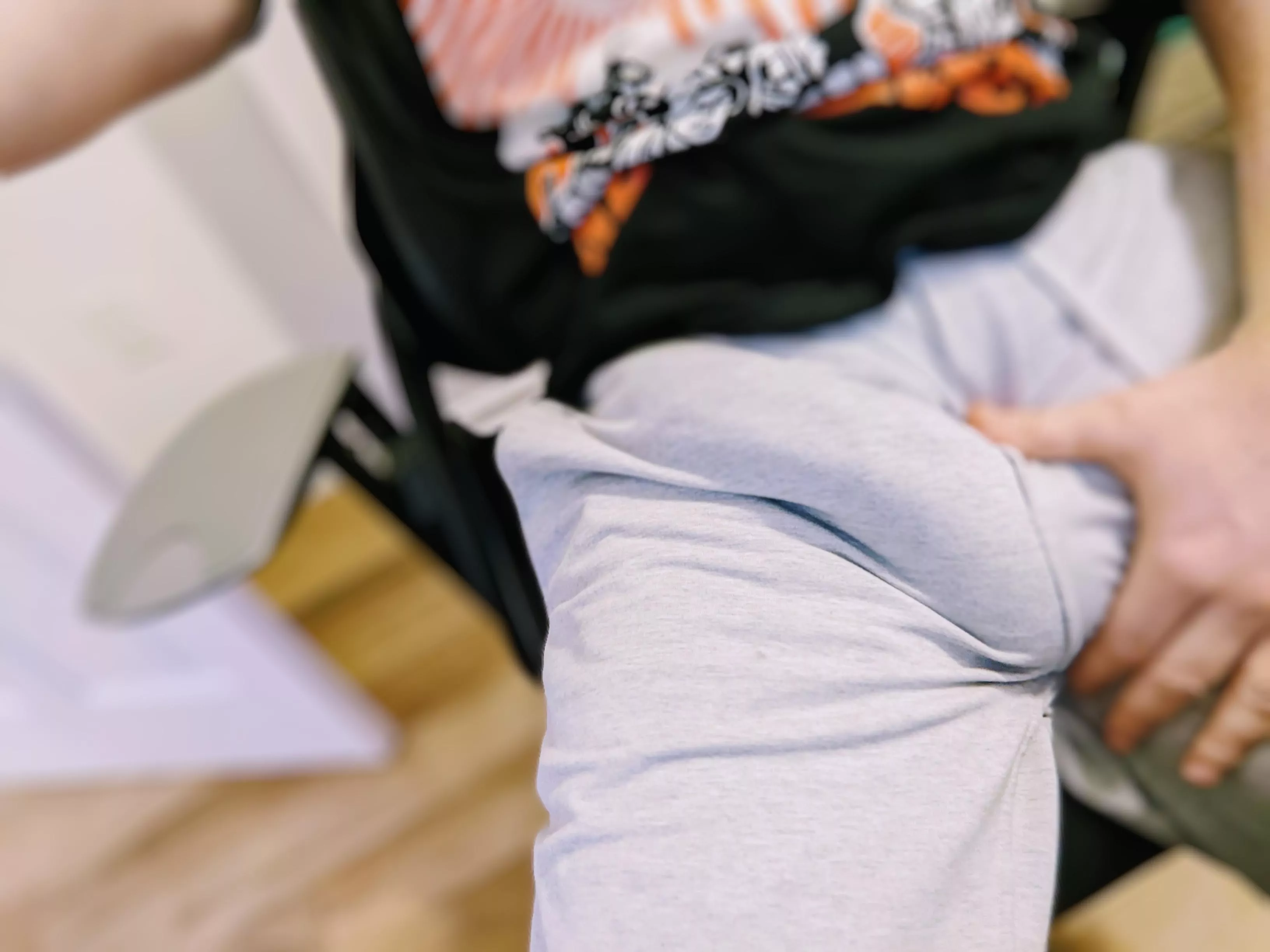 Always have to be careful with these sweats in the gym