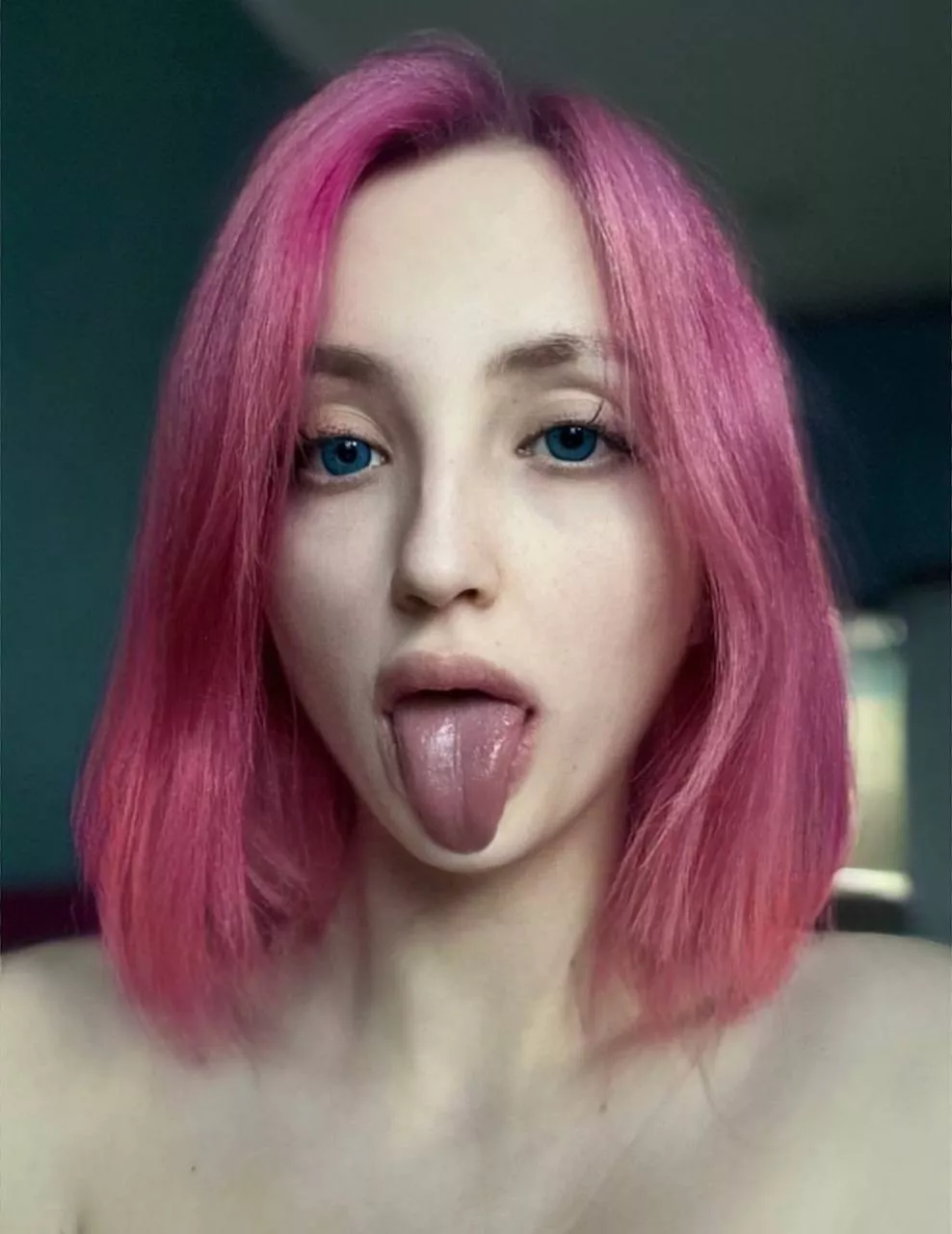 I wish you could put your fingers down my throat