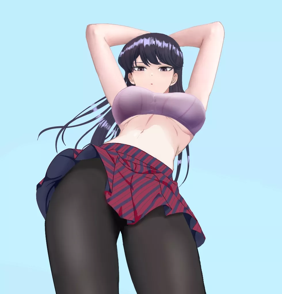 Komi-San Posing For The Camera (Komi Can't Communicate)