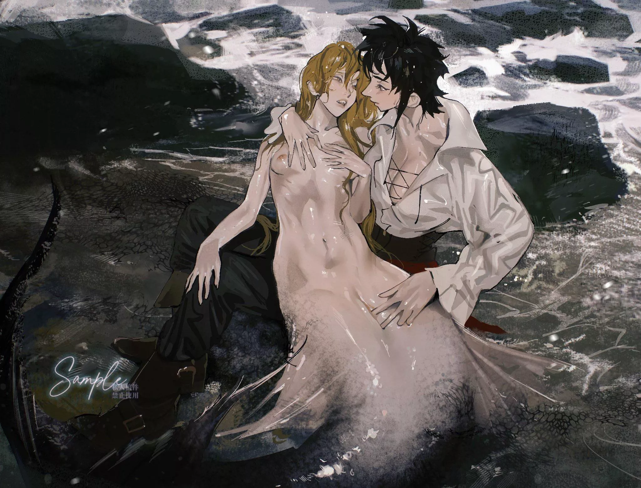 mermaid @xiniuiu127 on twitter