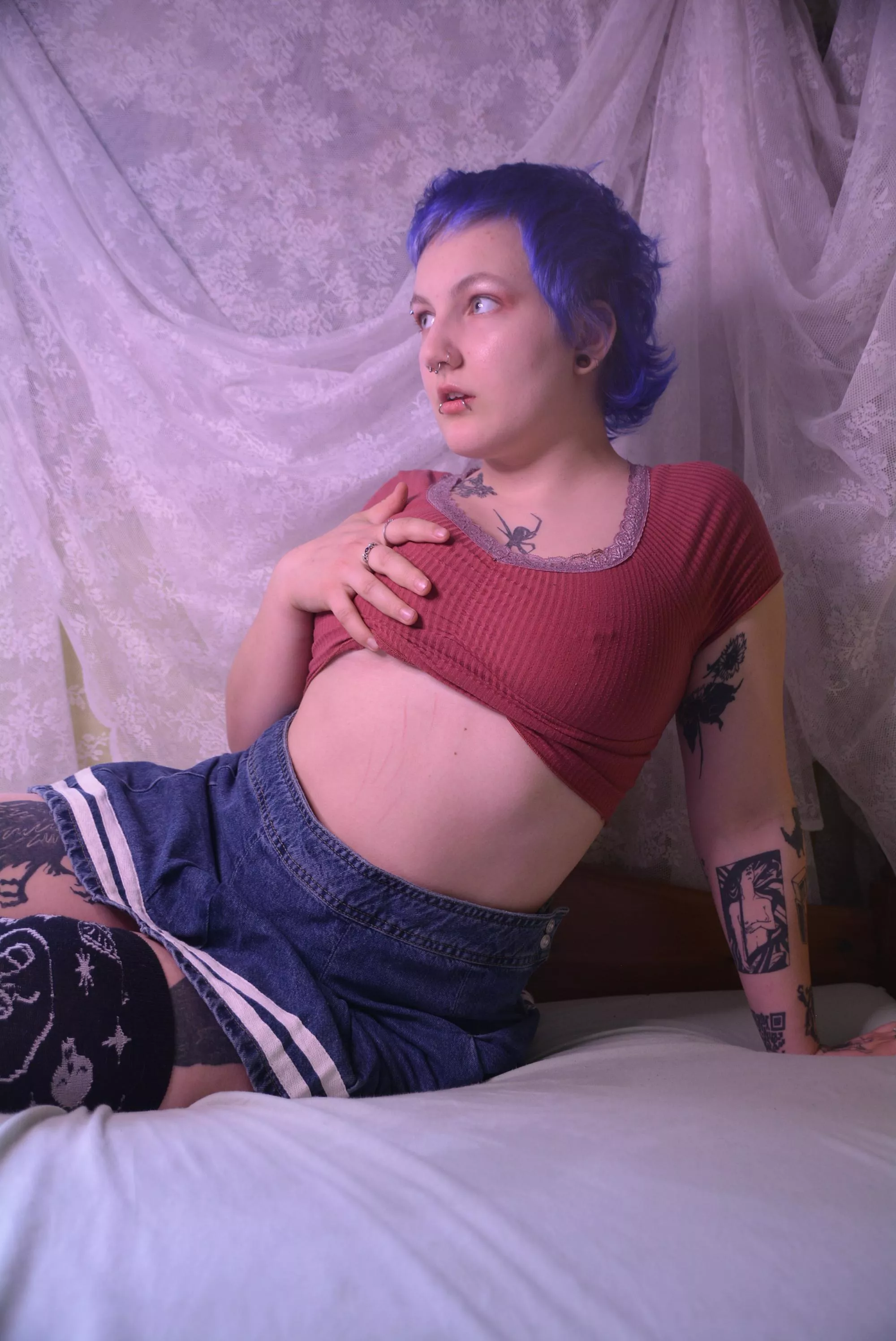 My Nipple Piercings already want outside hehe