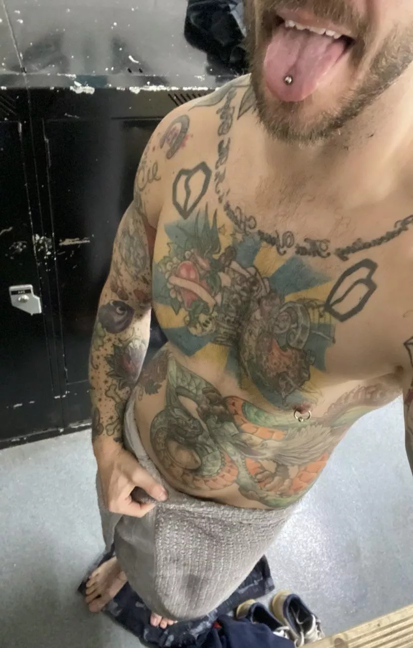 Shall I drop my towel?