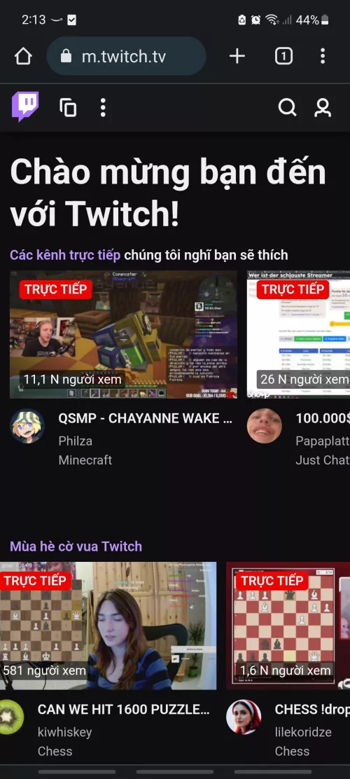 Stuck in differnt language