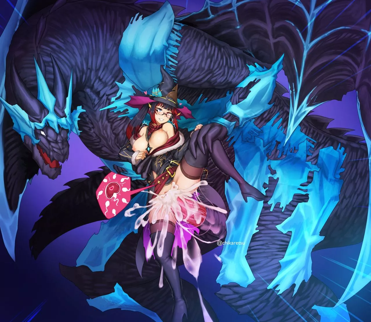 Witch impregnated (chikaretsu)