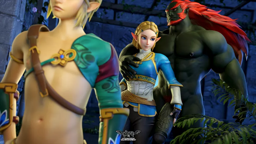 Zelda's wild night (Naifu) [Zelda]