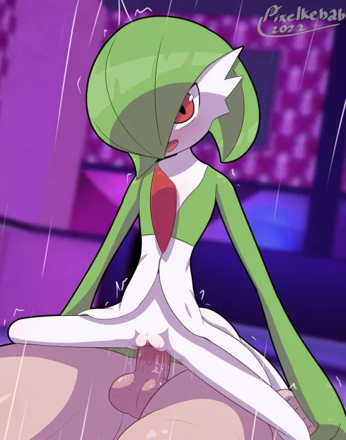 Gardevoir riding