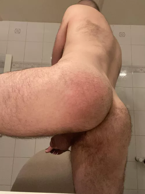 Gave myself a good spanking