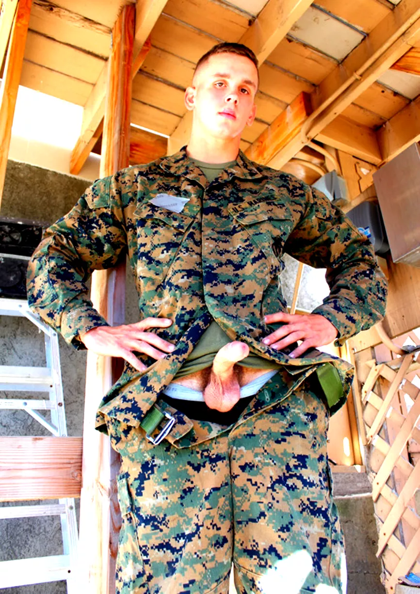 I like a soldier who's proud of his 