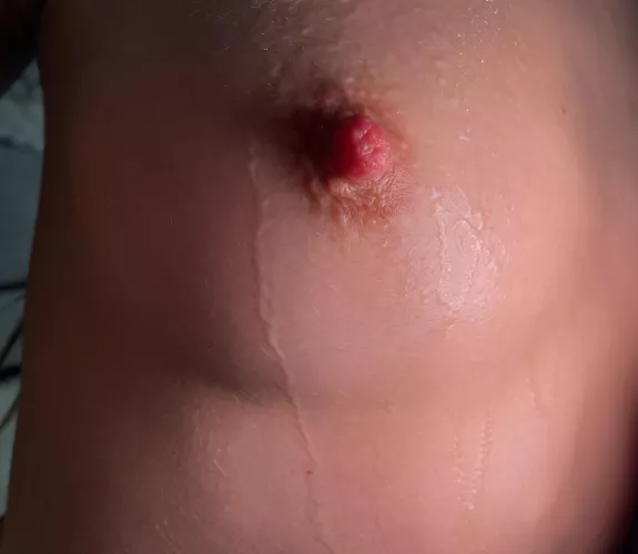 I want you to cum on my nipples