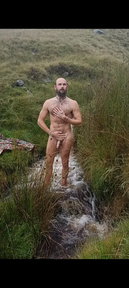 It's raining so I might as well get wet 🌀🔱