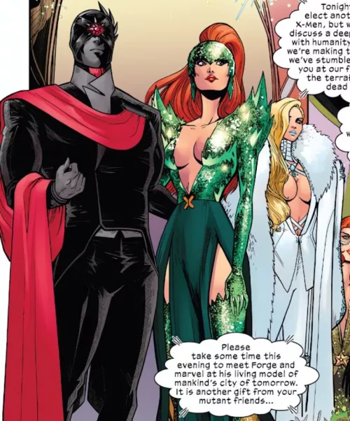 Jean and Emma's Outfits [X-Men: Hellfire Gala 2023 #1]
