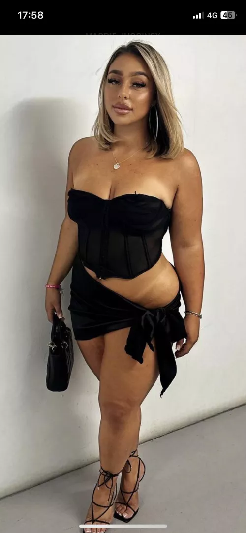 No underwear and thick