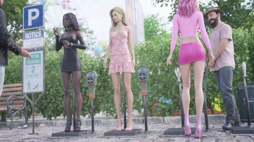 Public pet parking on pears of anguish (LCFRVSJSS)