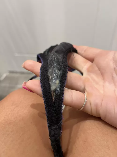 These panties are almost too small to soak up all my grool