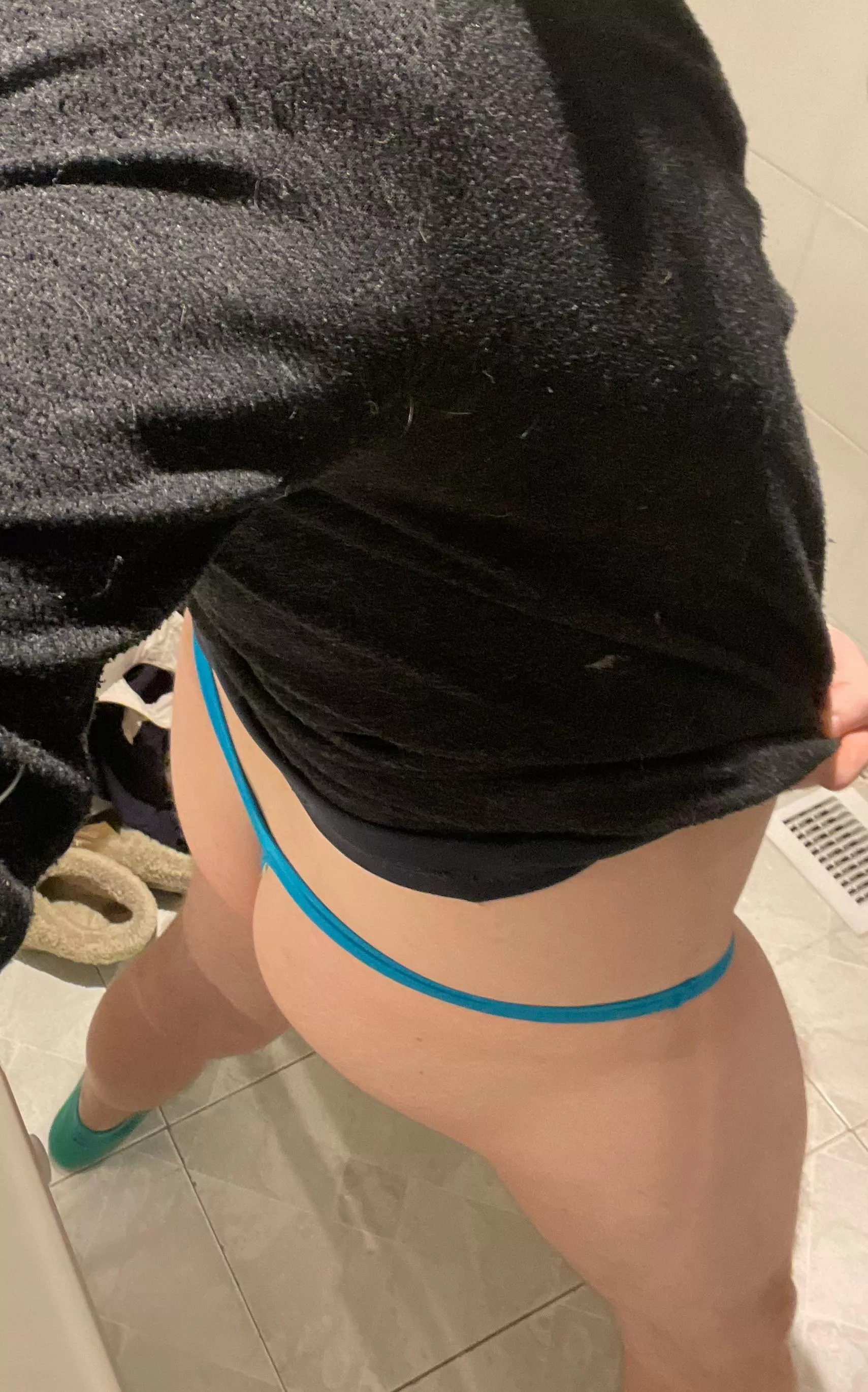 What would you do if you walked in on me like this?