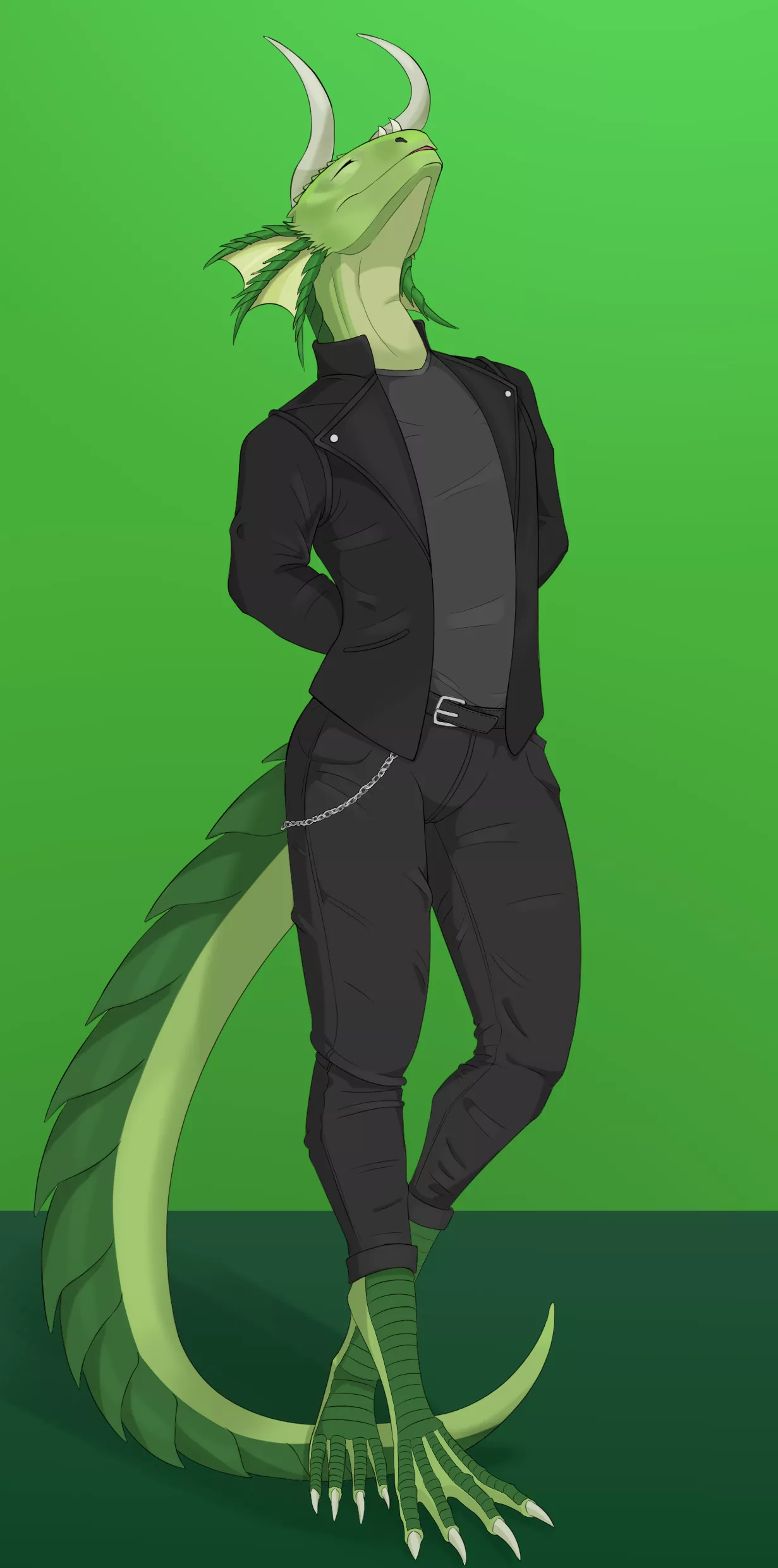 A lizard guy (by me)
