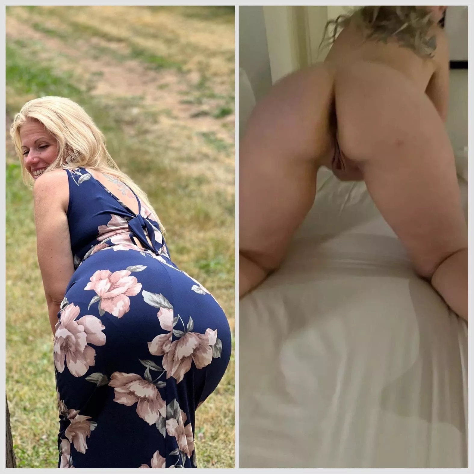 Above my dress and below my dress ❤️