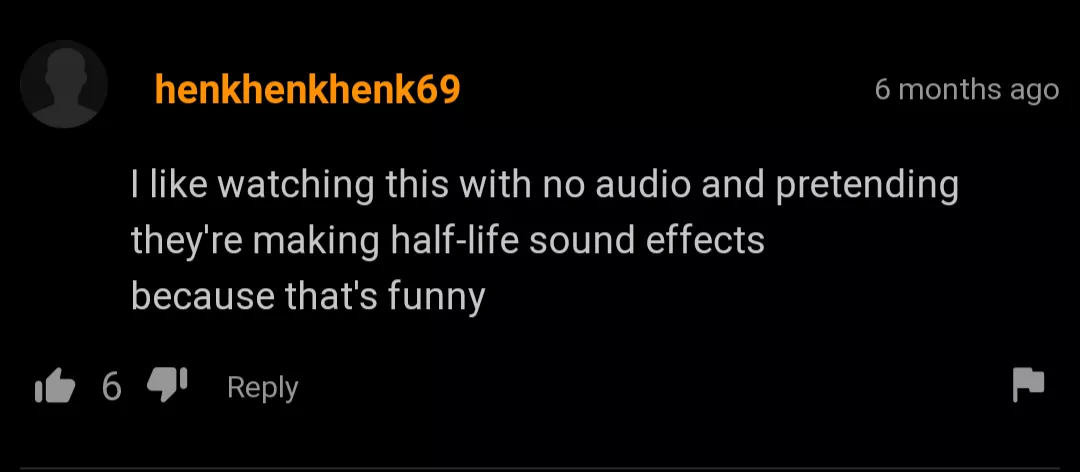 Because that's funny