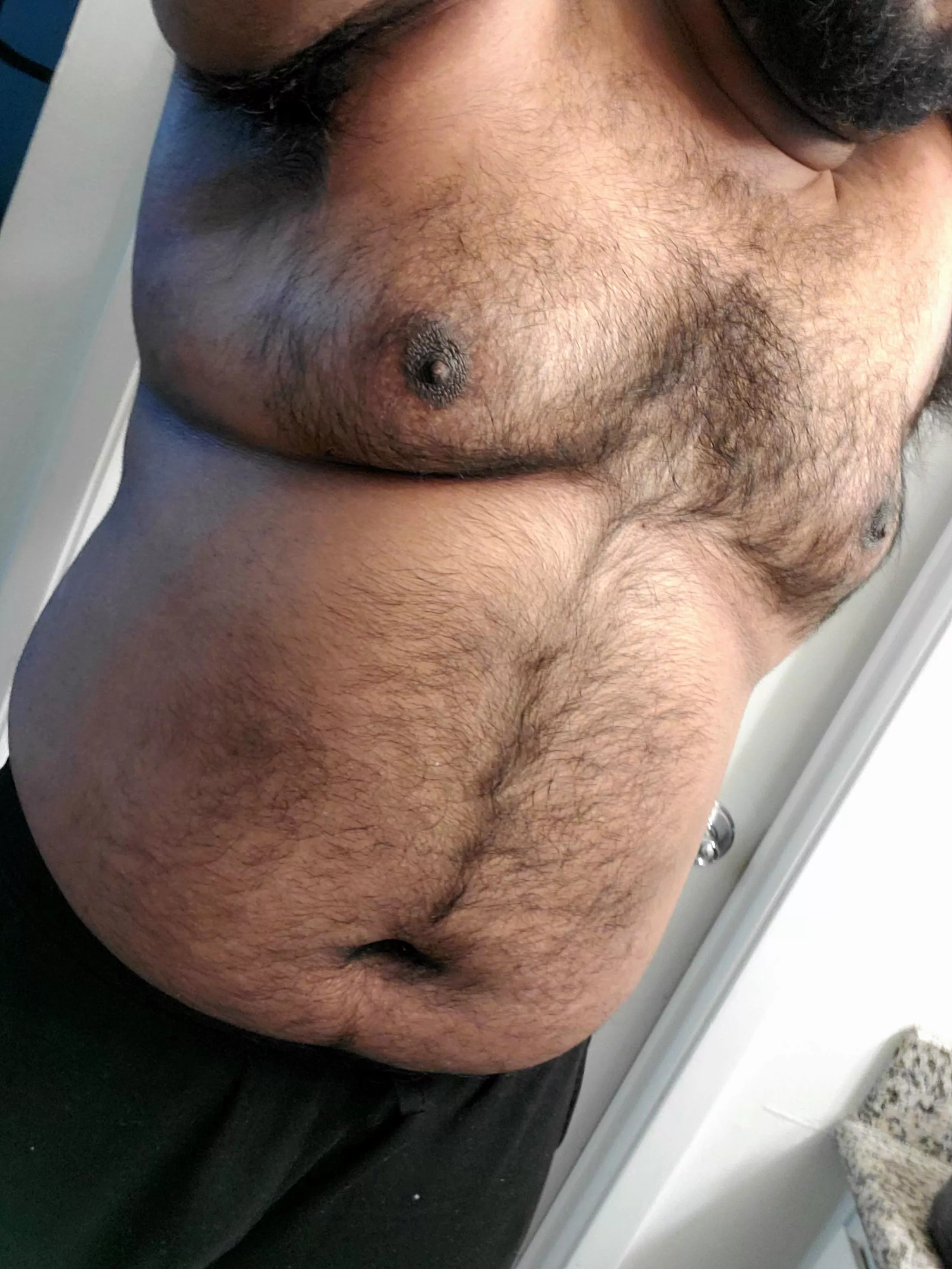 First post. Always been a mix of muscle and fat. This is the part where I'm more fat than muscle