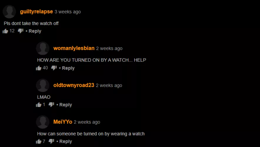 Fuckkkk pls don't take it off