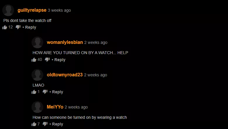 Fuckkkk pls don't take it off