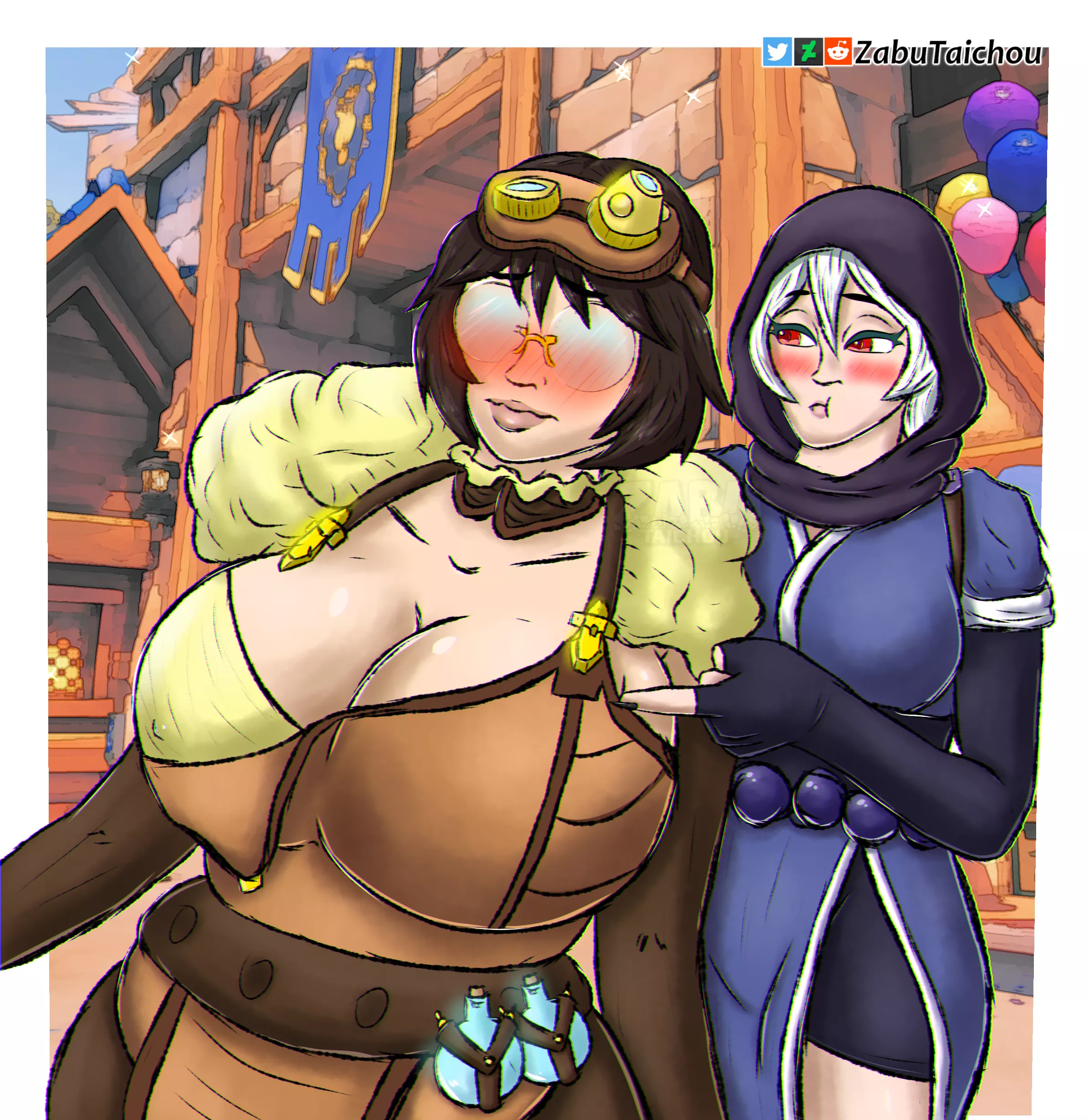 Kiriko's Boob Envy (ZabuTaichou)