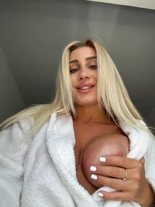 My nipples are visible only when I sunbathe a lot haha. Then they stand out a little bit