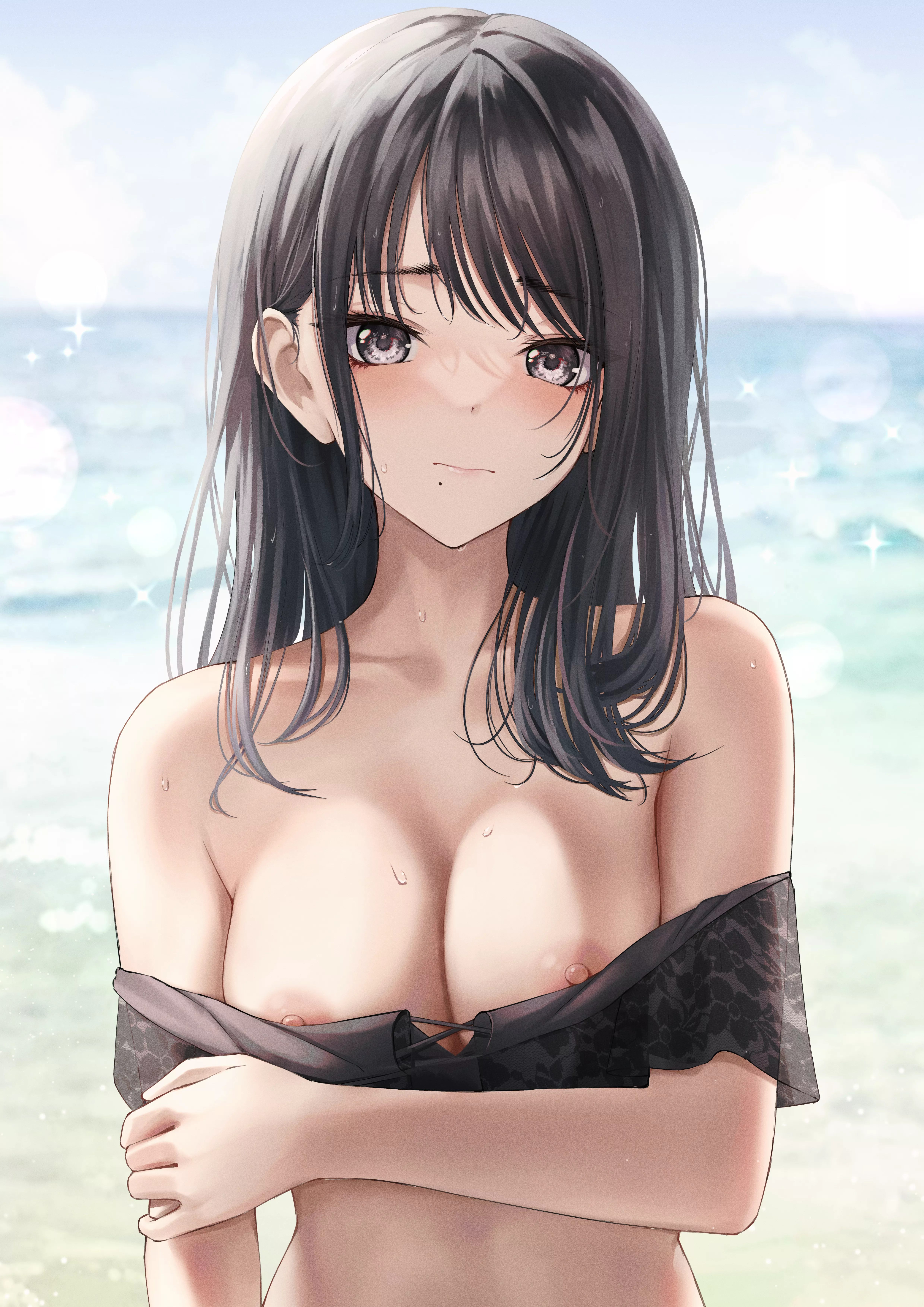 Nipple slip (Hiori Kazano)
