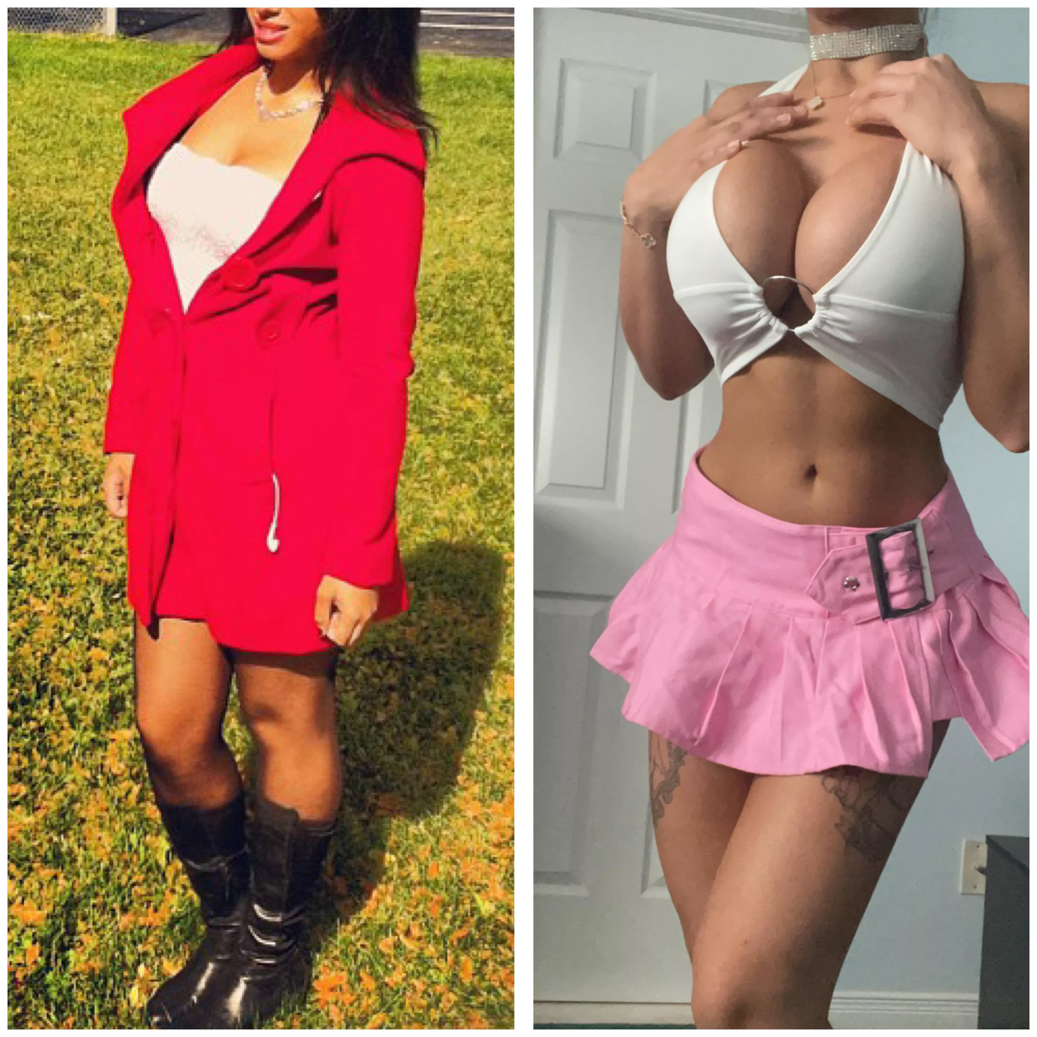 (OC) 11 year difference and my outfit for the Barbie movie. Feel so much better!