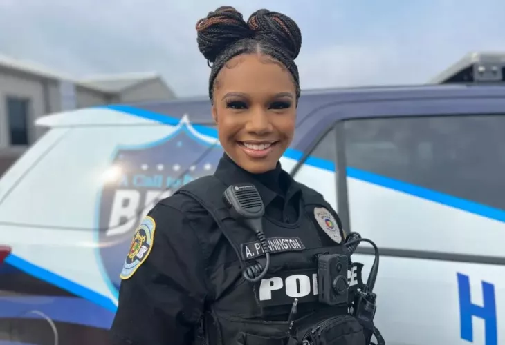 Pretty Police Officer