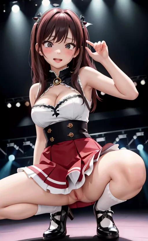 She just realized why it felt kind of breezy