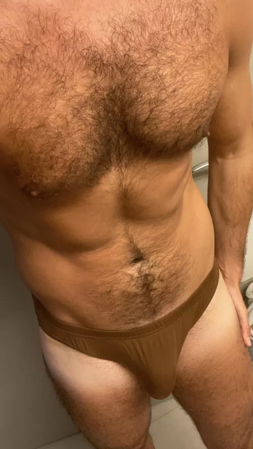 Tanning in these today. Should I cover up? [30]