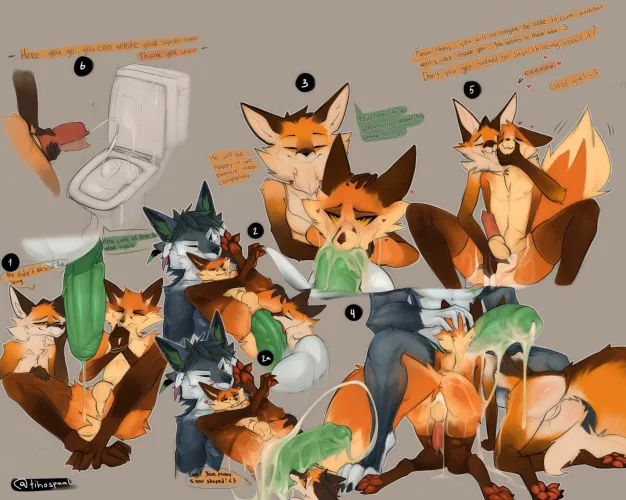 A wolf and his foxes (Tihospaal)