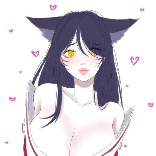 Ahri (fanart by me)
