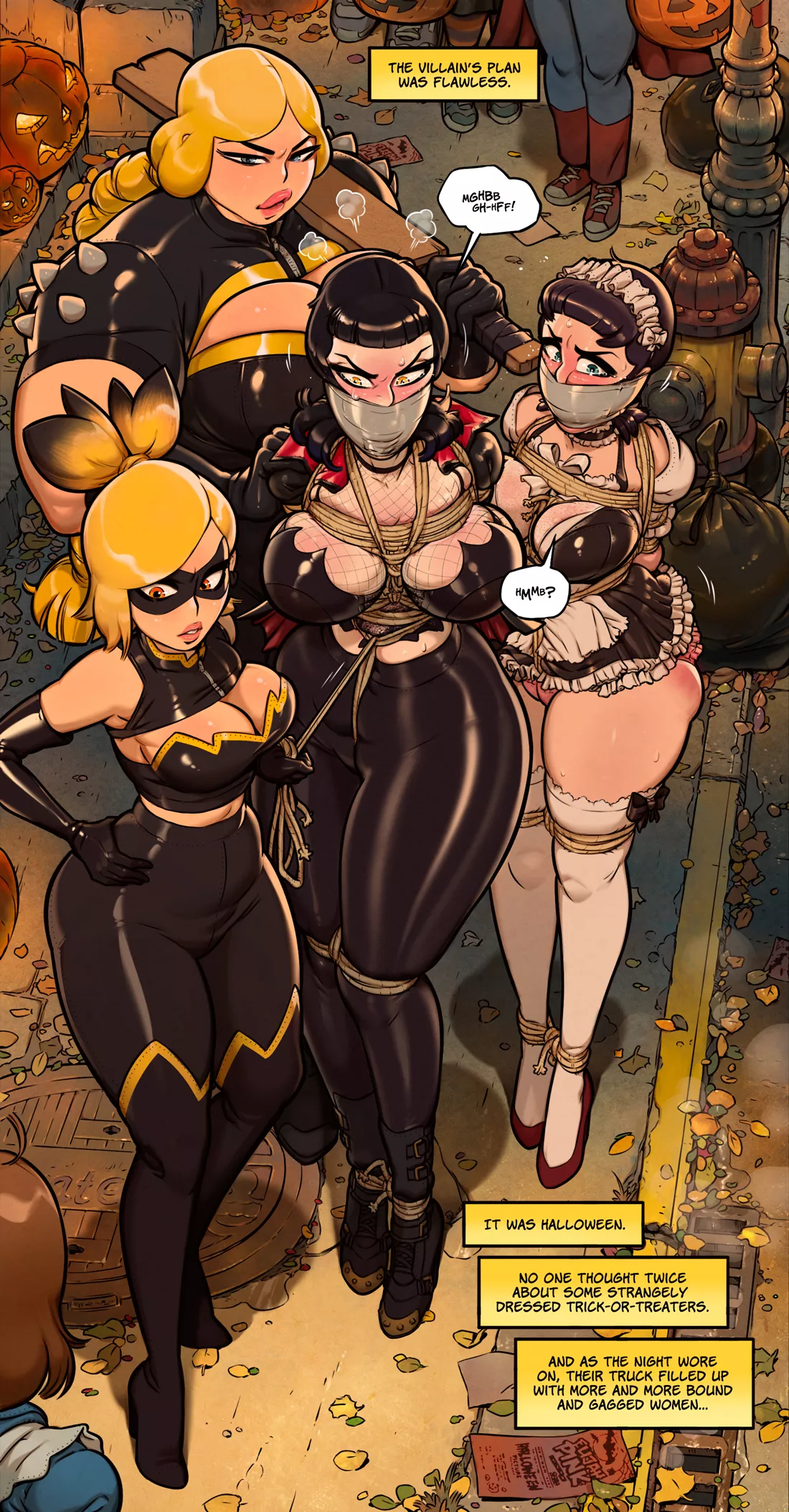 Captured on Halloween (@ElijahPinkArt)