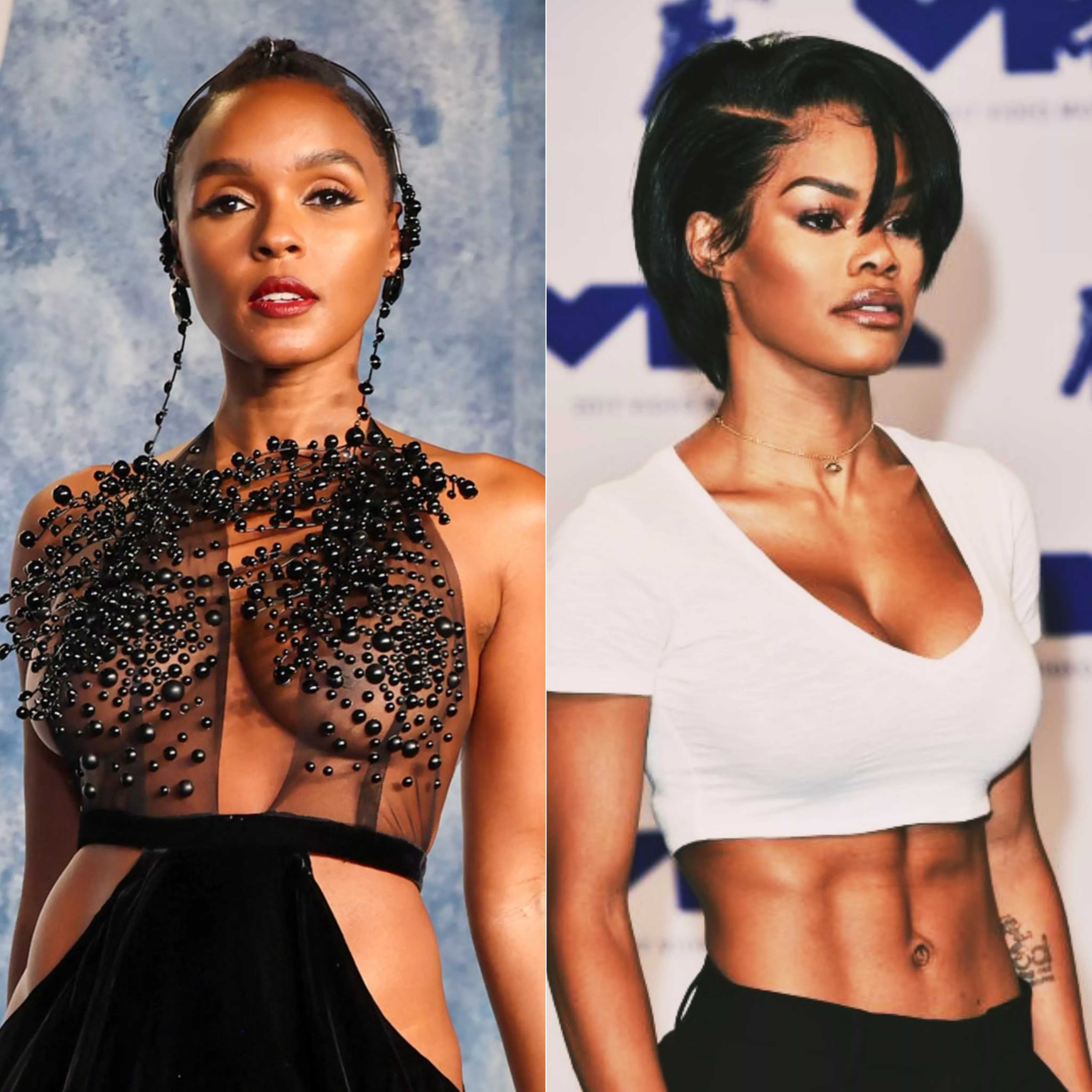 Last battle I'm posting for today. Which one are you taking to pound town after thuggin with ya rounds. Janelle or Teanna?