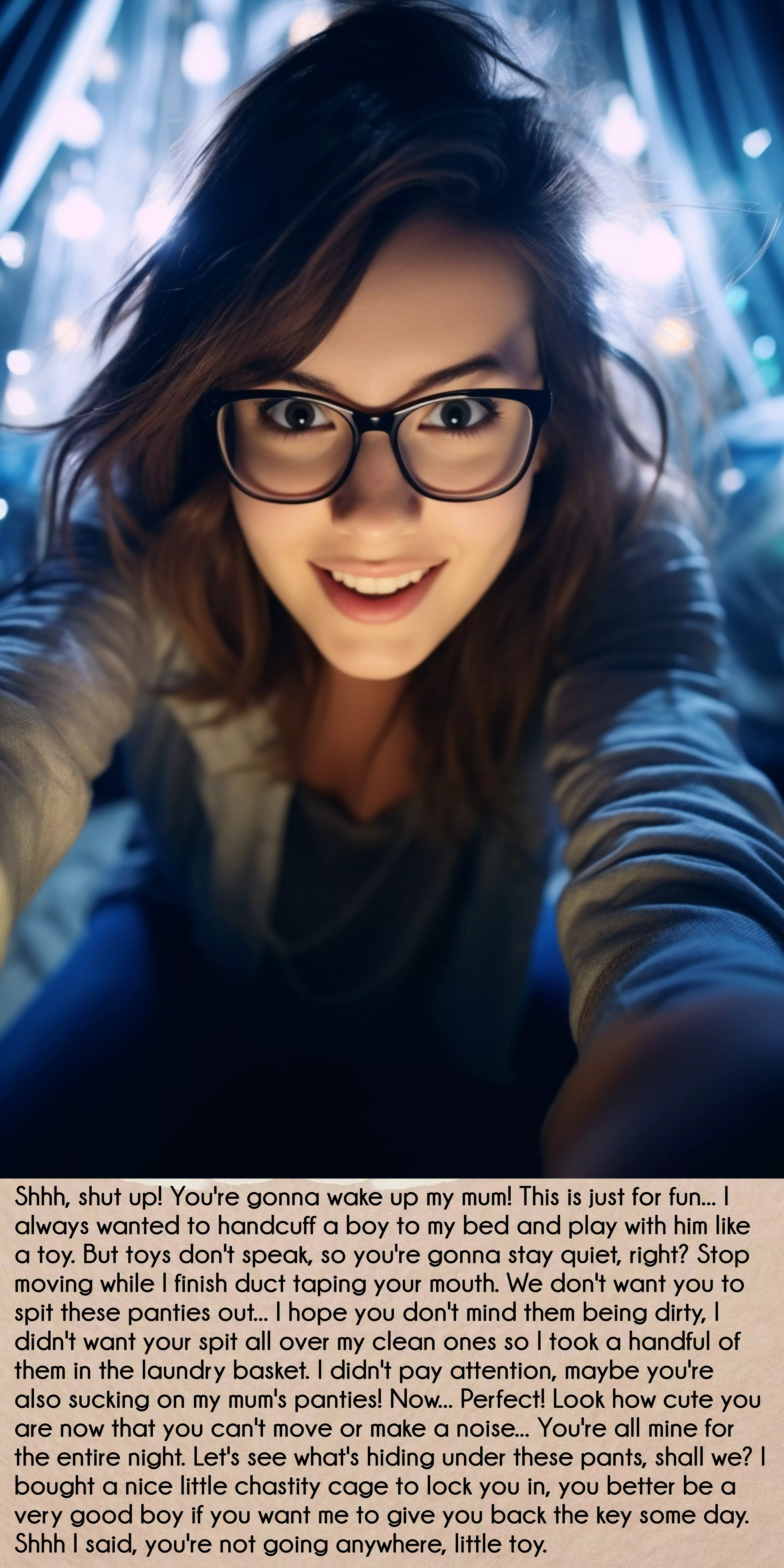 Shhh, don't wake her mother up