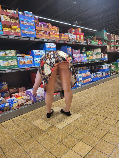Shopping for a snack