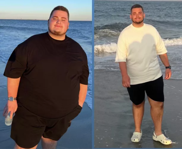 What a difference a year can make ❤️ -60lbs down