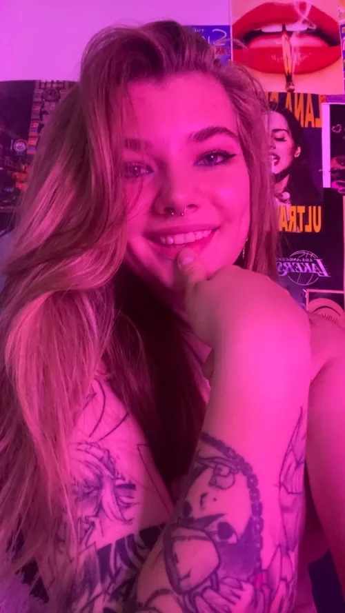 you'd hang out with a cute punk like me, wouldn't you