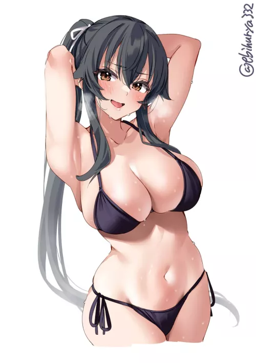 Black bikini Yahagi [Kantai Collection]