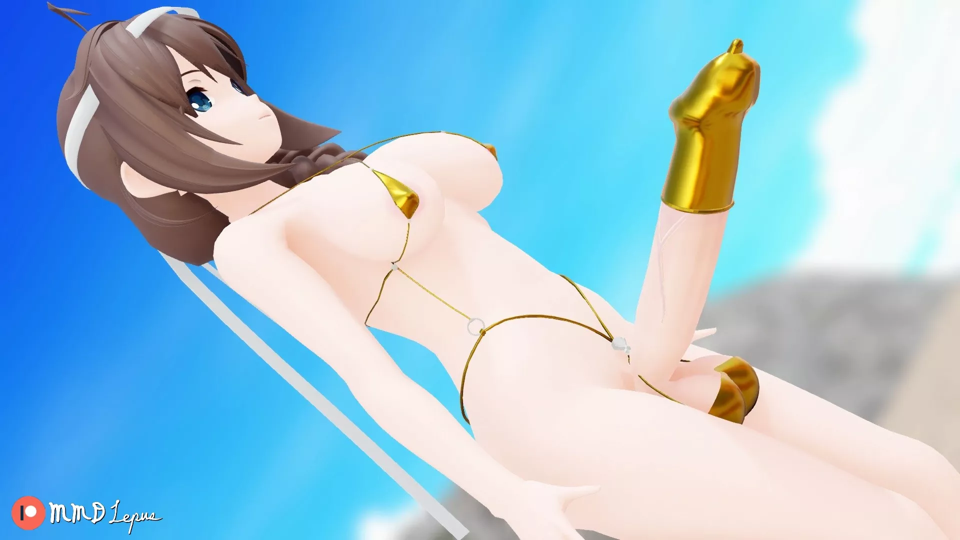 Futanari Shigure (MMD Lepus) [Kantai collection]