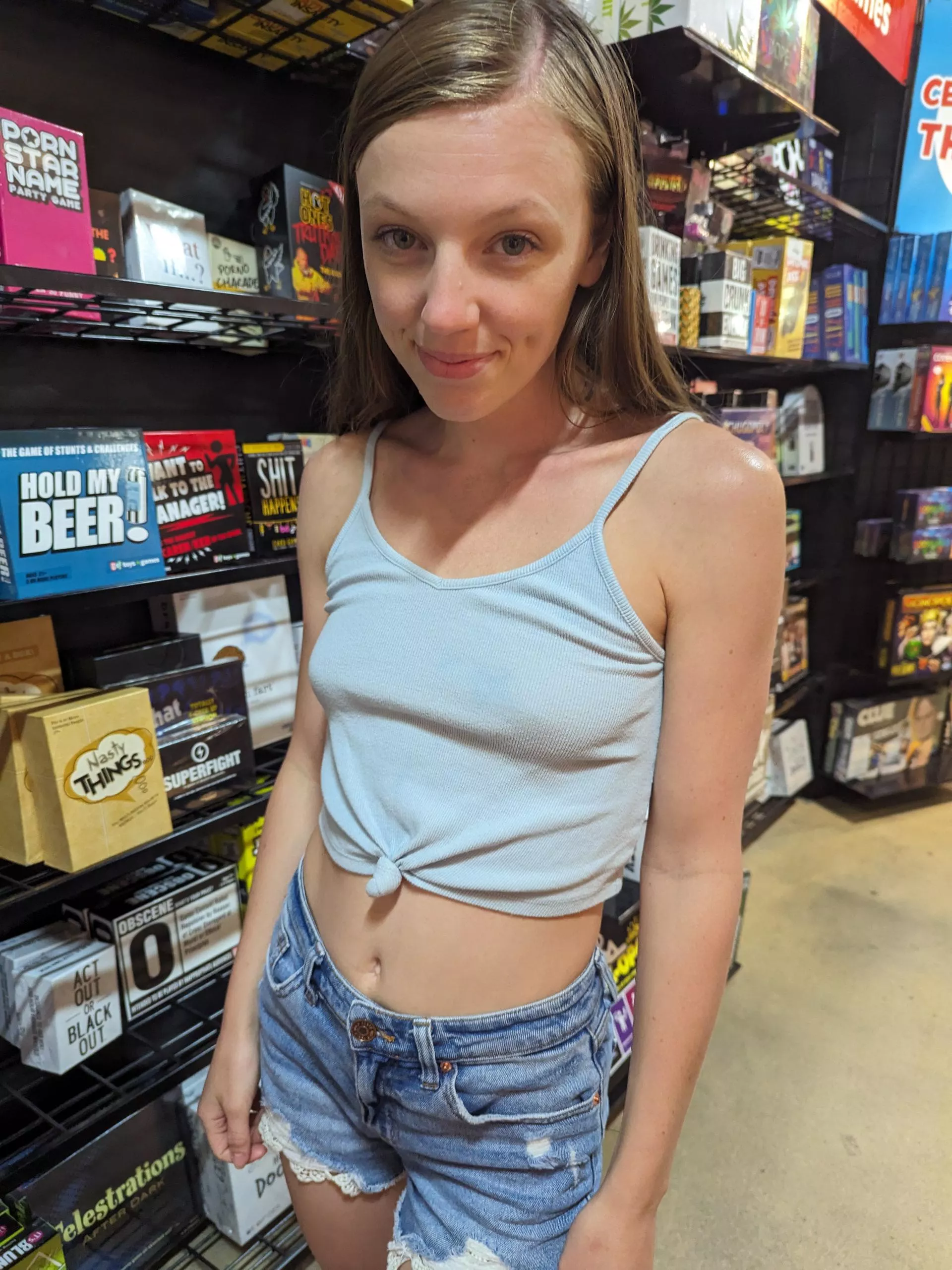 I get lots of stares at the mall