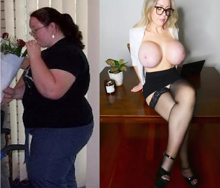 My journey to become a slutty bimbo fucktoy - how am I doing?