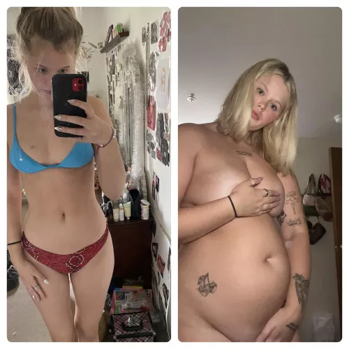 Oh what a change😩