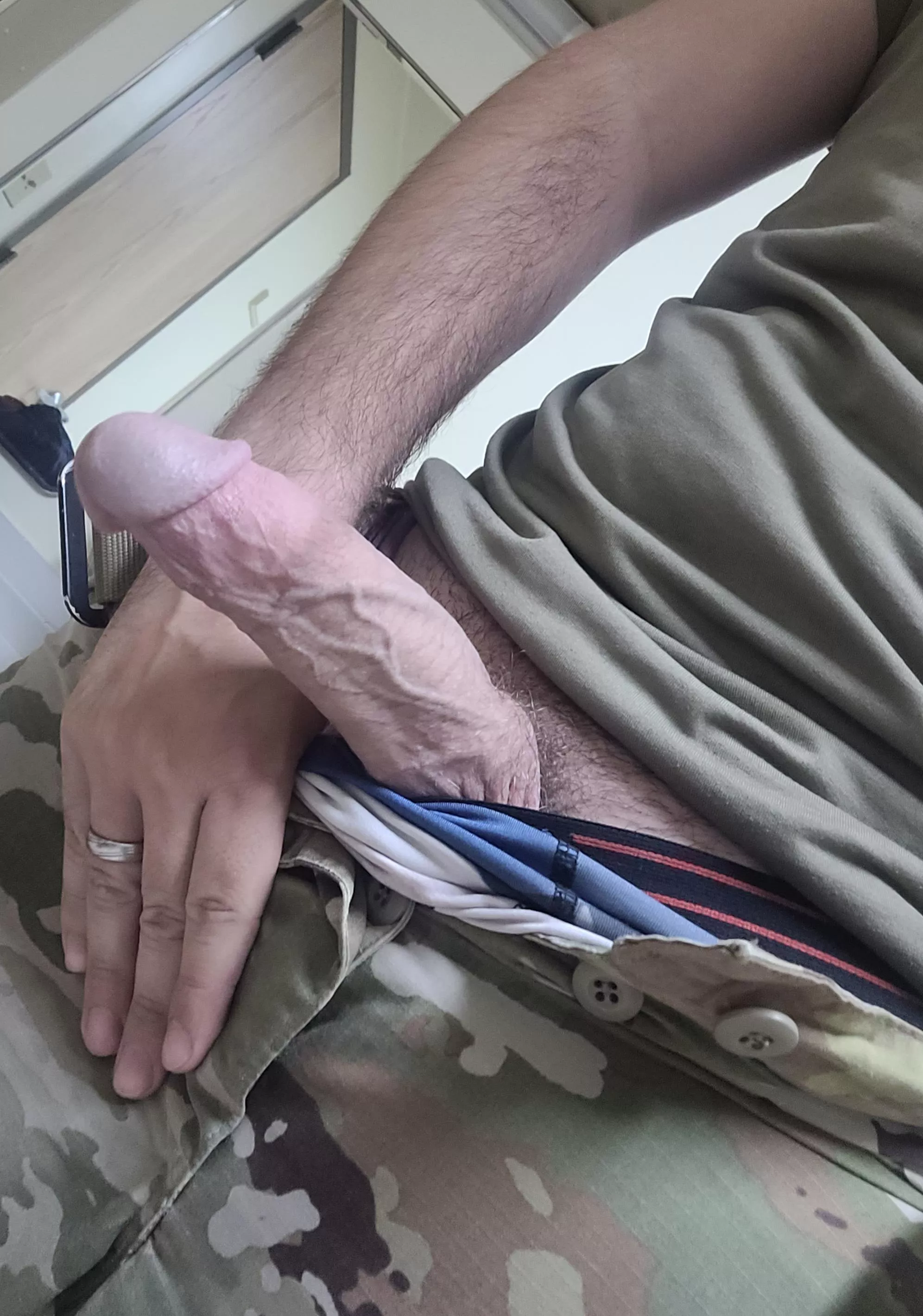 On your knees, please