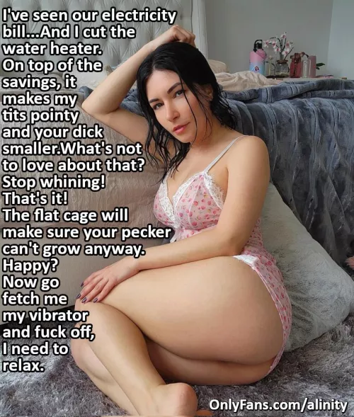 The cold showers will also make sure your cage isn't too uncomfortable.