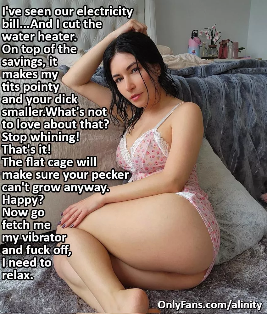 The cold showers will also make sure your cage isn't too uncomfortable.